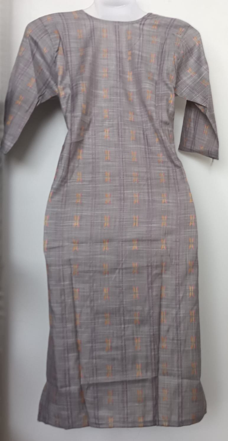 Ash Ember Weave Kurti