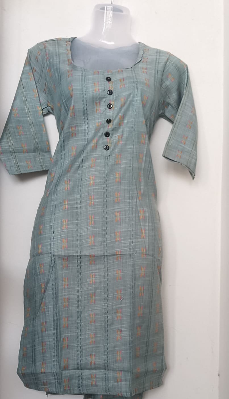 Mint Ember Elegance Kurti
