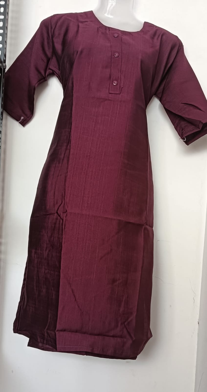 Royal Maroon Elegance Kurti