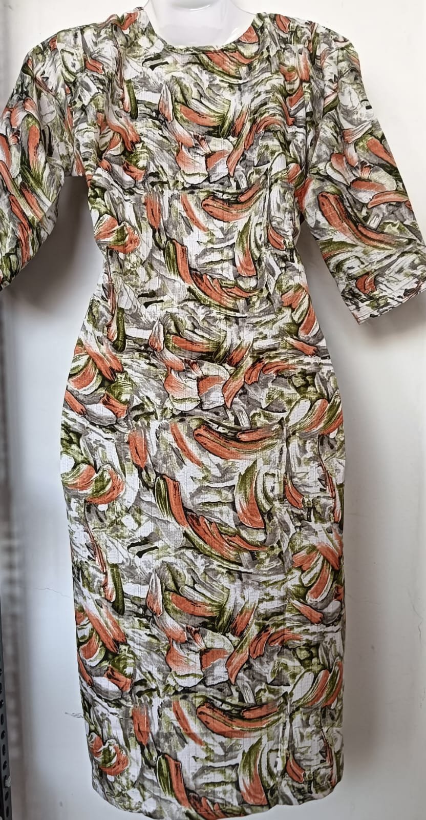 Olive Coral Breeze Kurti