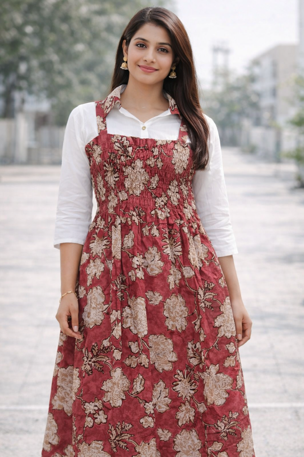 Regal Rose Garden Dress