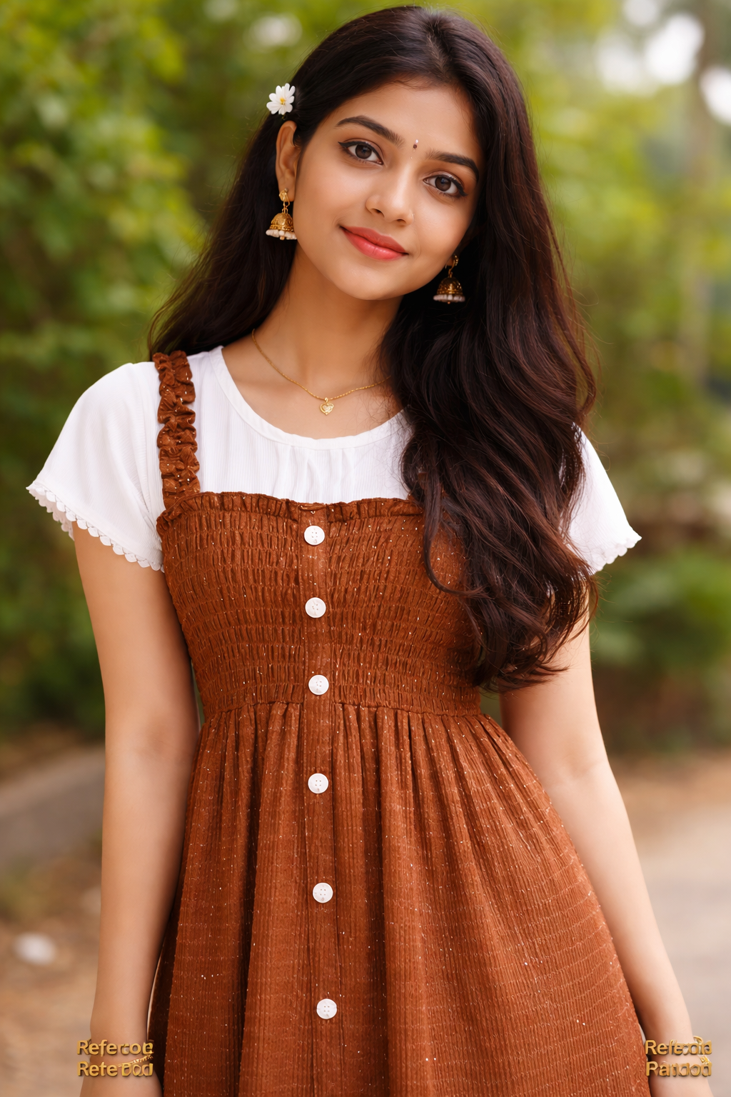  Rustic Charm Smocked Dress