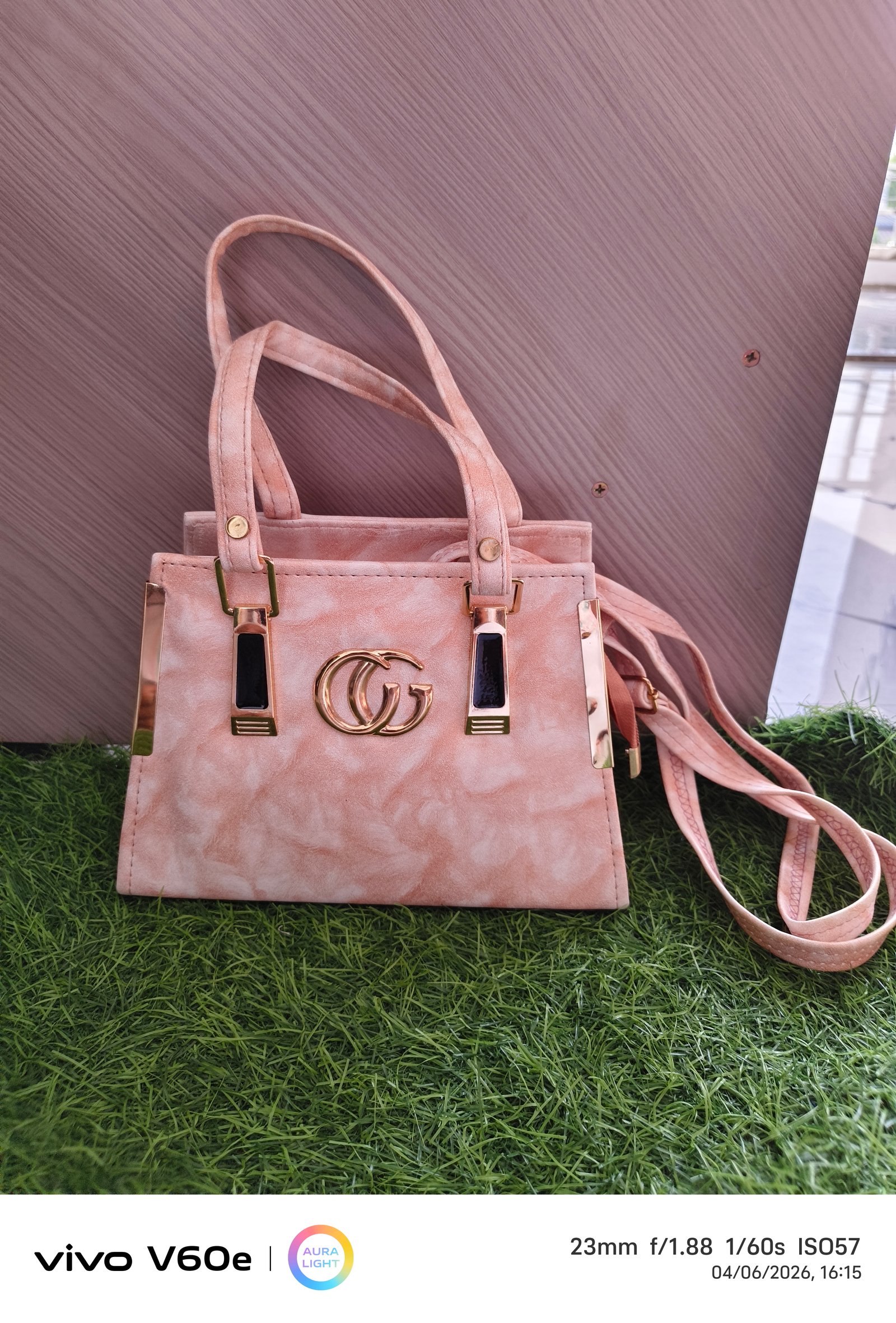 Blush Luxe Mini Tote