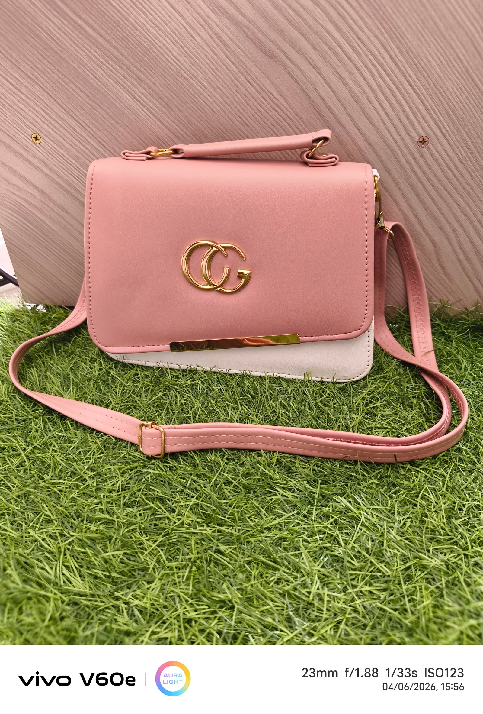 Blush Classic Flap Sling Bag