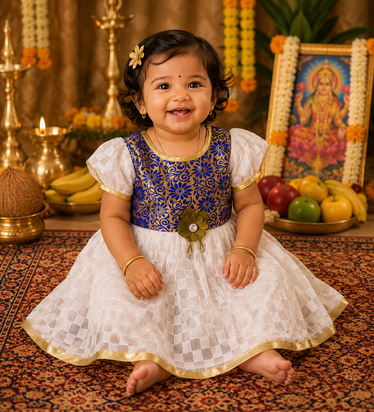 : Royal Charm Baby Party Dress