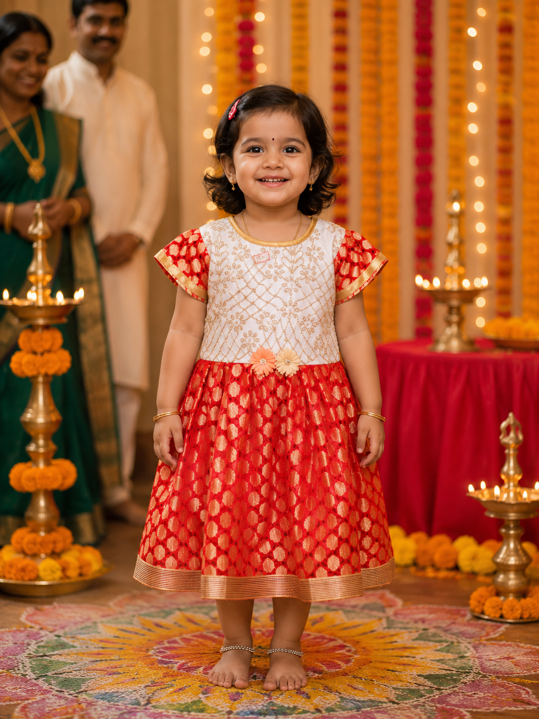 Royal Festive Kids Frock