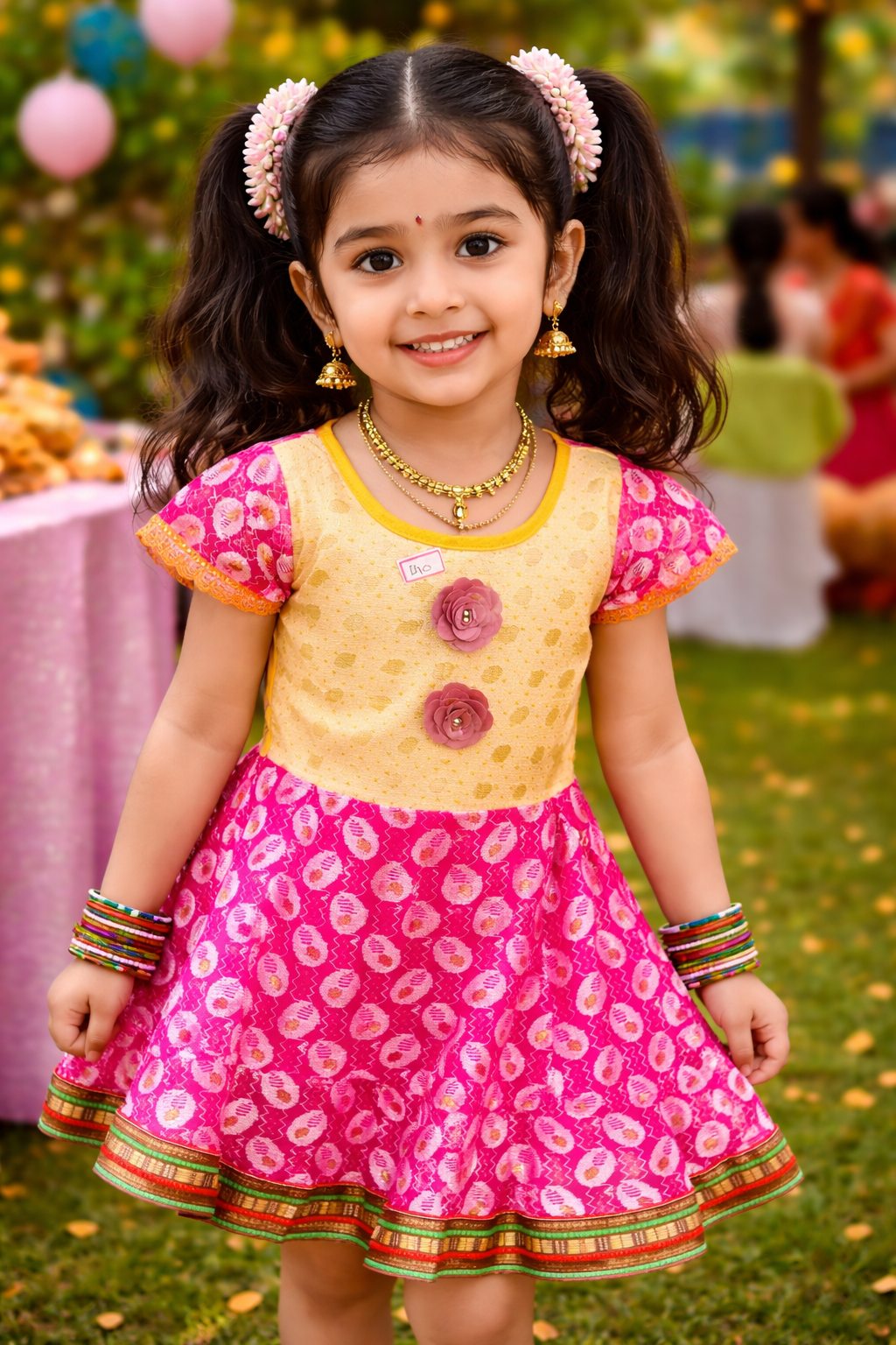 Tiny Princess Festive Frock