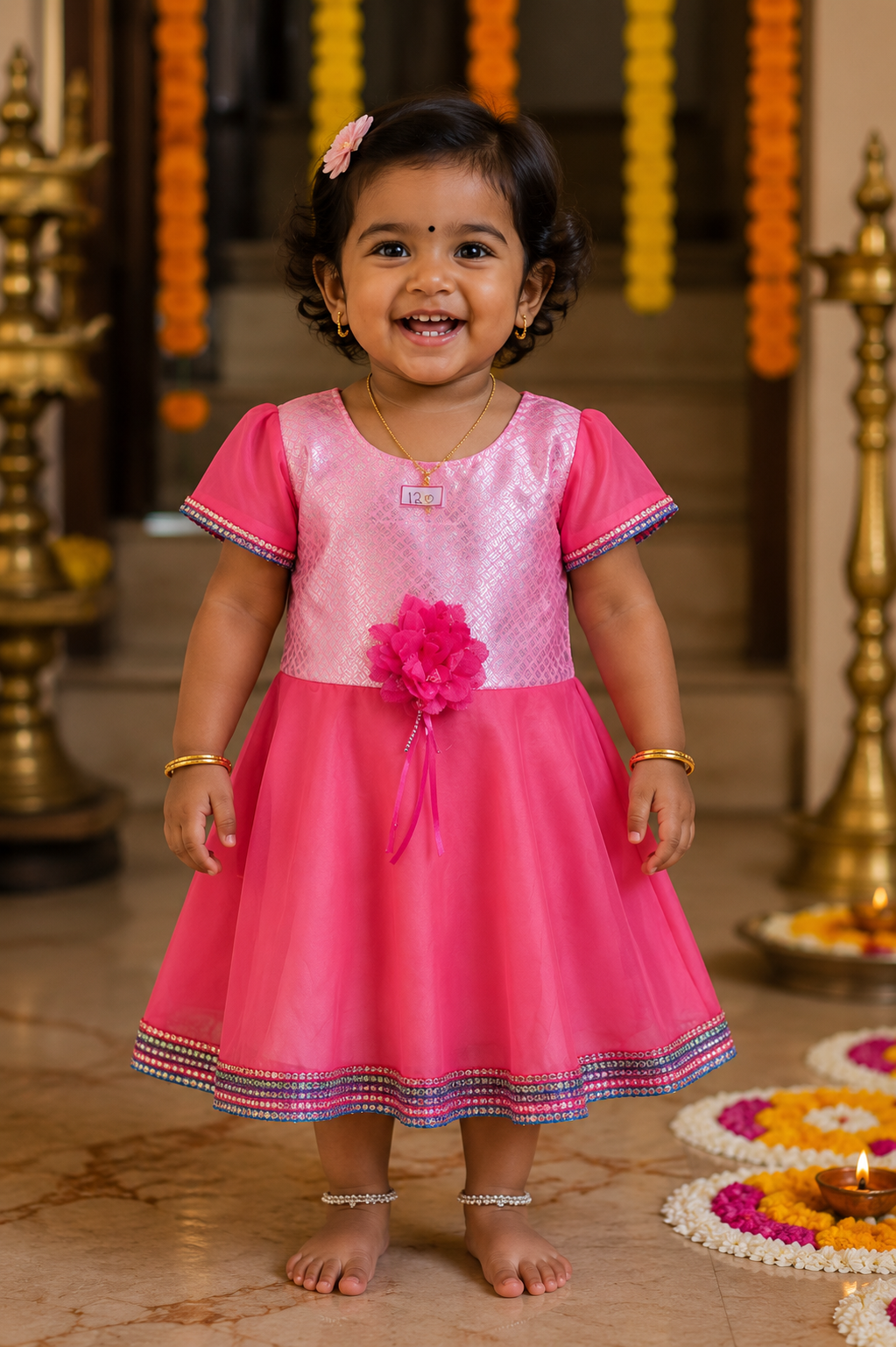 Candy Pink Celebration Dress