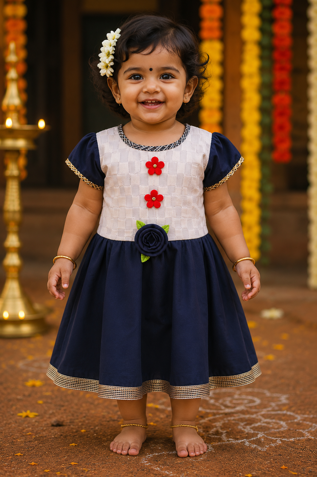 Little Blossom Party Frock